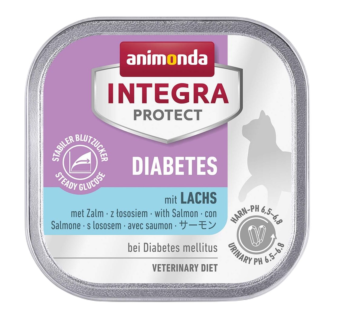 ANIMONDA Integra Protect Diabetes Salmon - mokra hrana za mačke, 100g