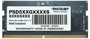 RAM Patriot Signature 32GB DDR5 5600MHz CL46 SODIMM