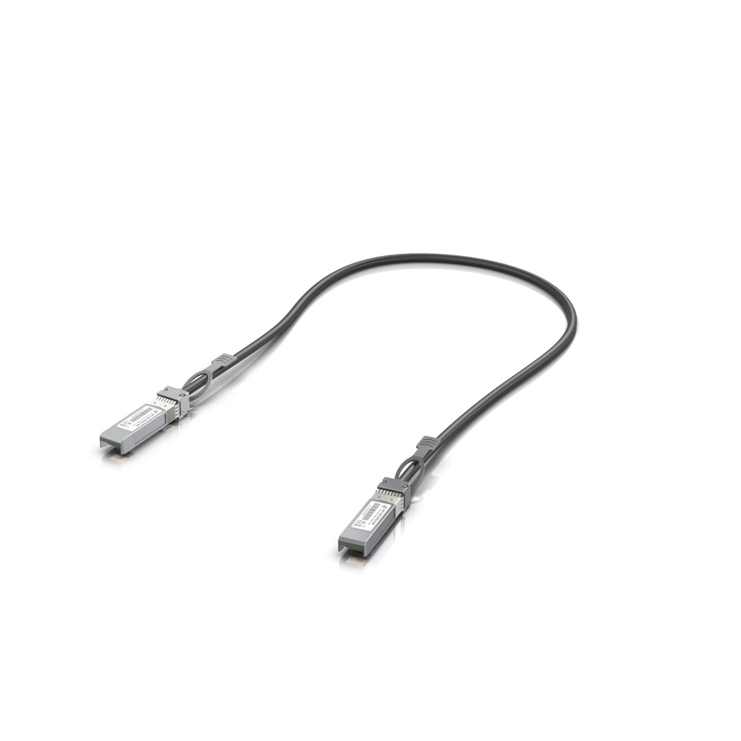 Ubiquiti UACC-DAC-SFP28-0.5M InfiniBand/optični kabel, 0.5m, črn