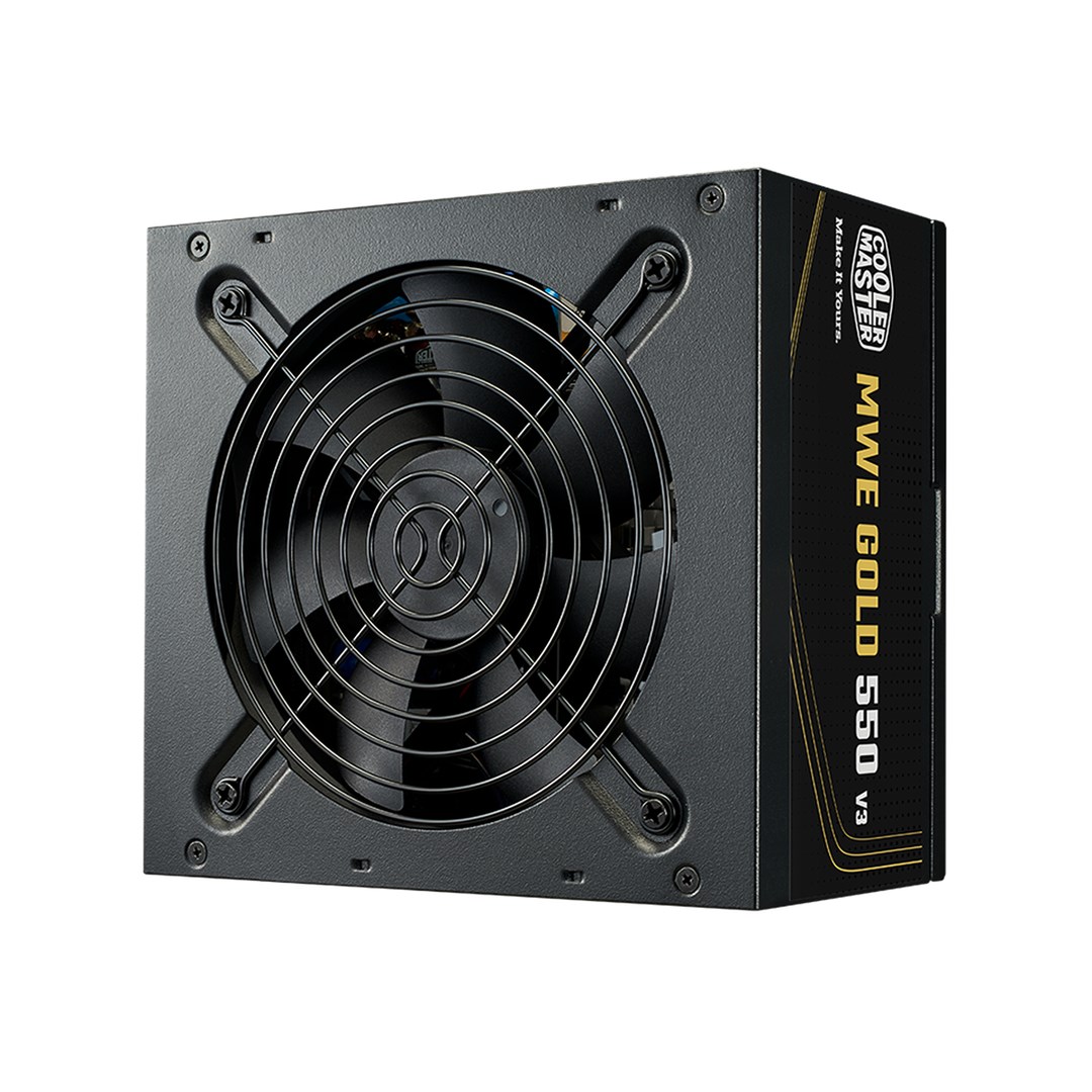 Cooler Master MWE Gold V3 ATX 3.1 napajalnik 550 W (črn)