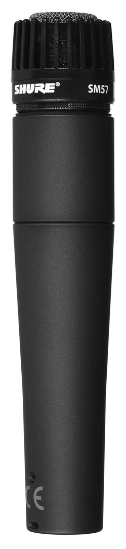 Shure SM57 Dinamični studijski mikrofon, črn