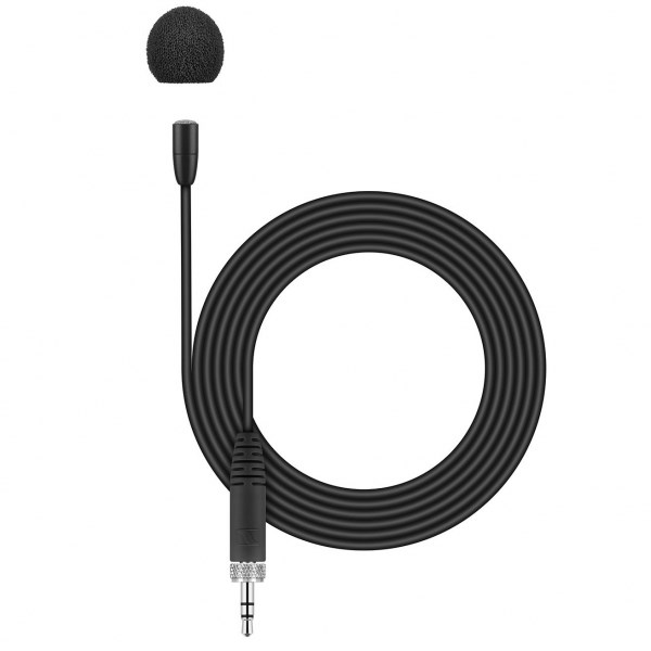 Sennheiser MKE Essential Omni Black – miniaturni lavalier mikrofon s 3,5 mm jack priključkom (črn)