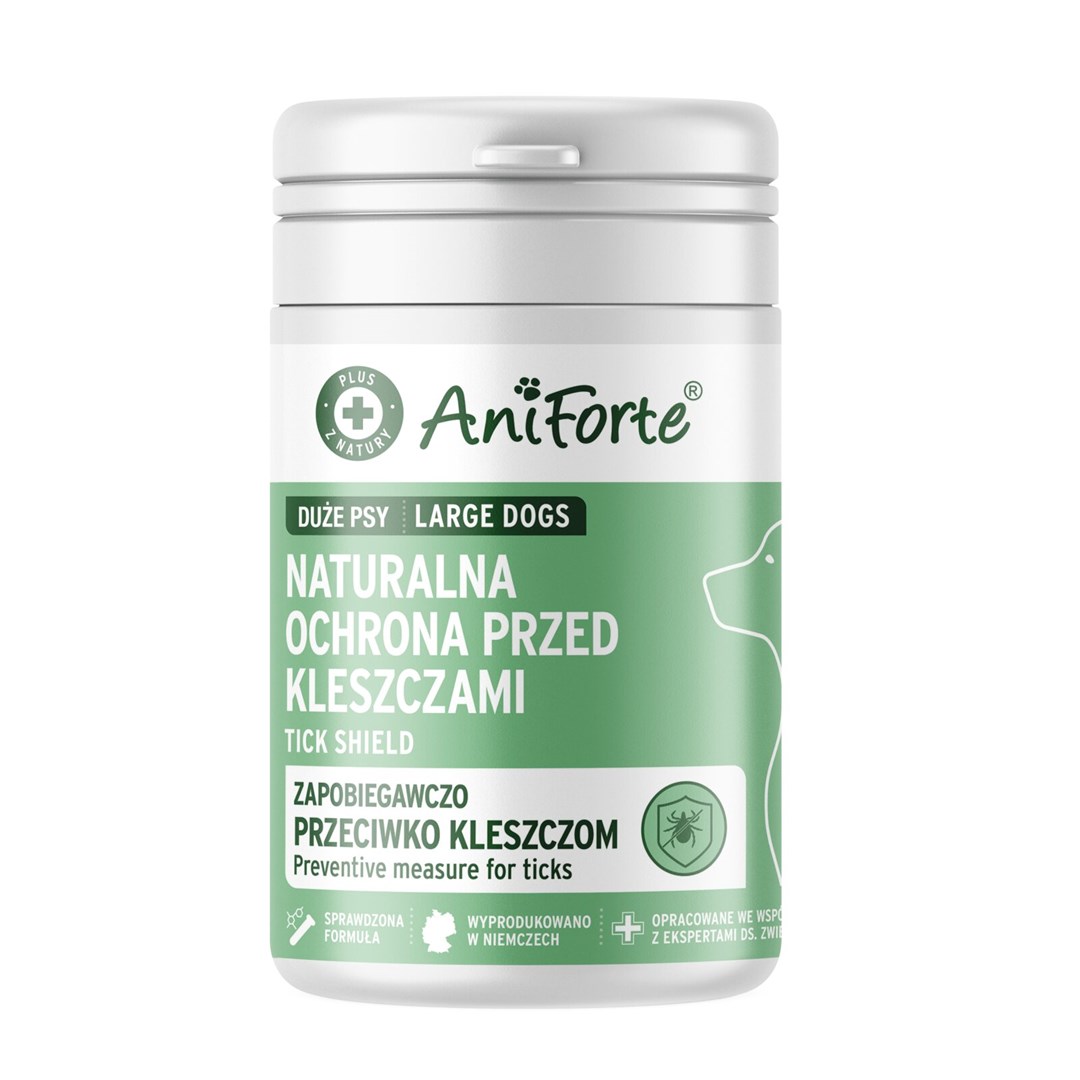 ANIFORTE Tick shield Large breeds - Dodatek za pse velikih pasem, 60 tablet