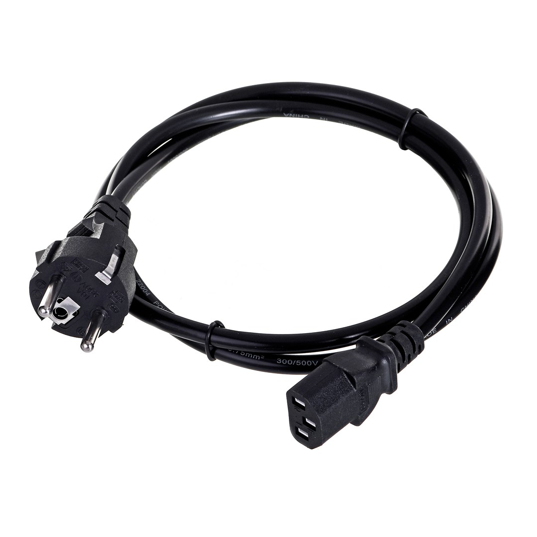 Savio CL-138 Napajalni kabel, 1.2m, črn