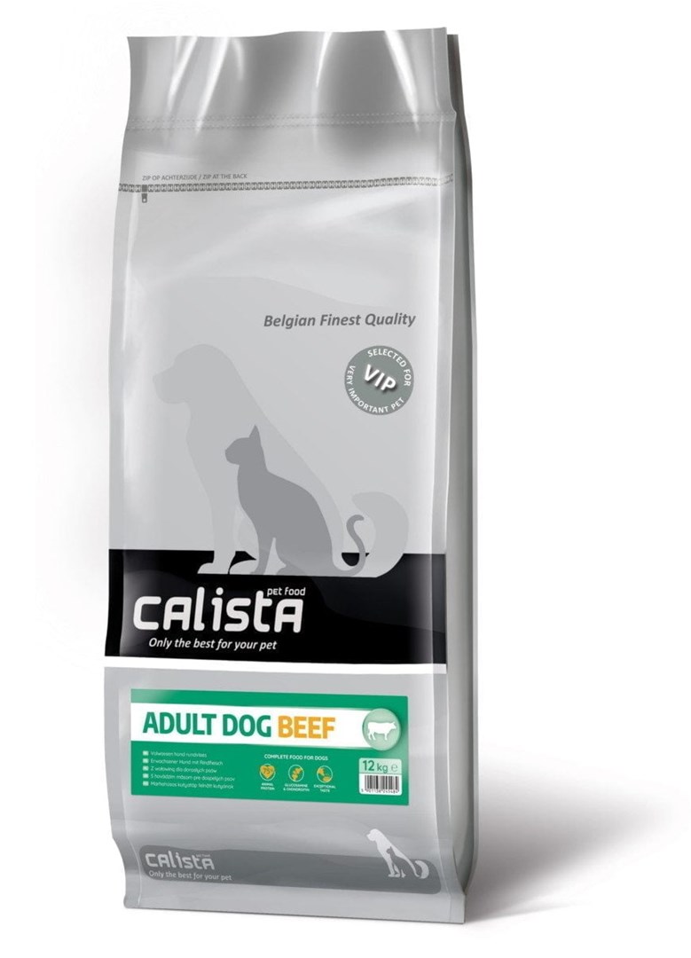 CALISTA Suha pasja hrana - Goveja, 12 kg