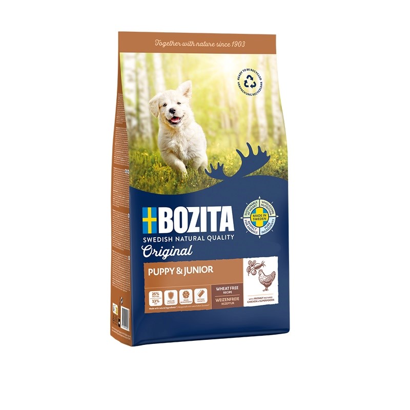 Bozita Original Puppy & Junior - suha hrana za pse - 12 kg