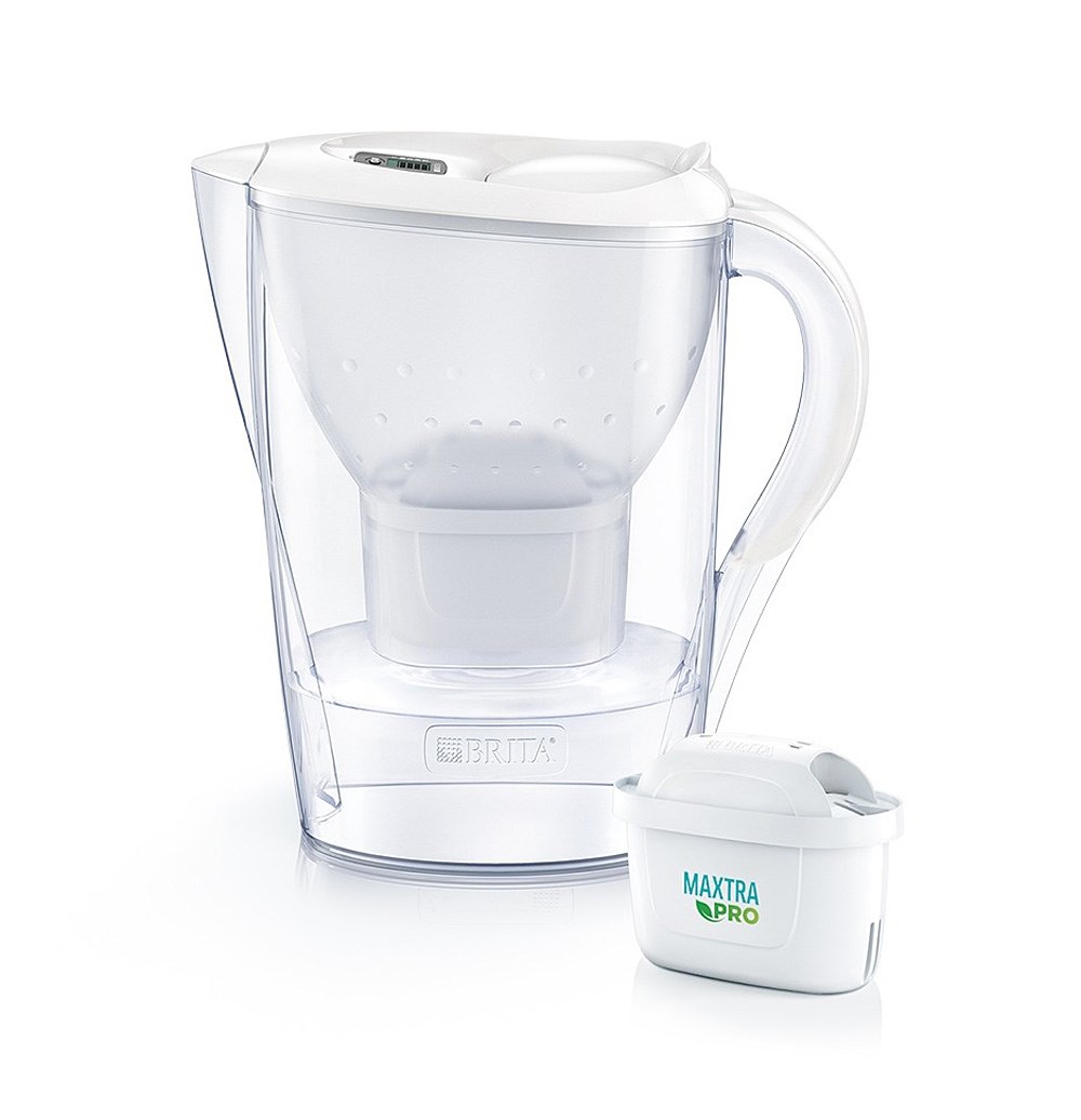Brita Marella filter vrč s 1 filtrom Maxtra Pro PP, 2,4 L, bel