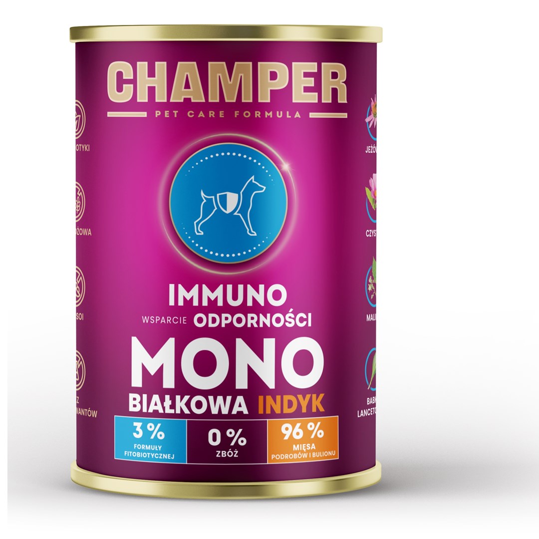 CH2 CHAMPER Immuno Monoprotein Puranj - Mokra hrana za pse - 400 g