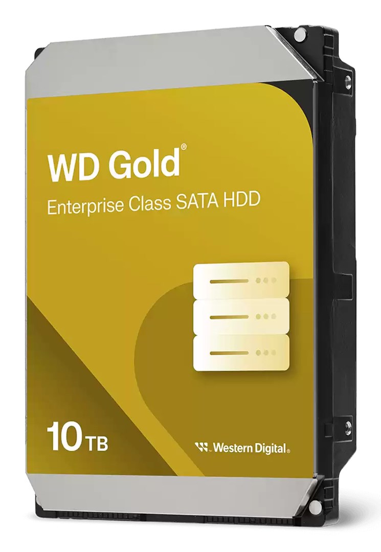 Western Digital Gold WD103KRYZ Notranji trdi disk 10 TB 7200 RPM 512 MB 3.5" SATA III