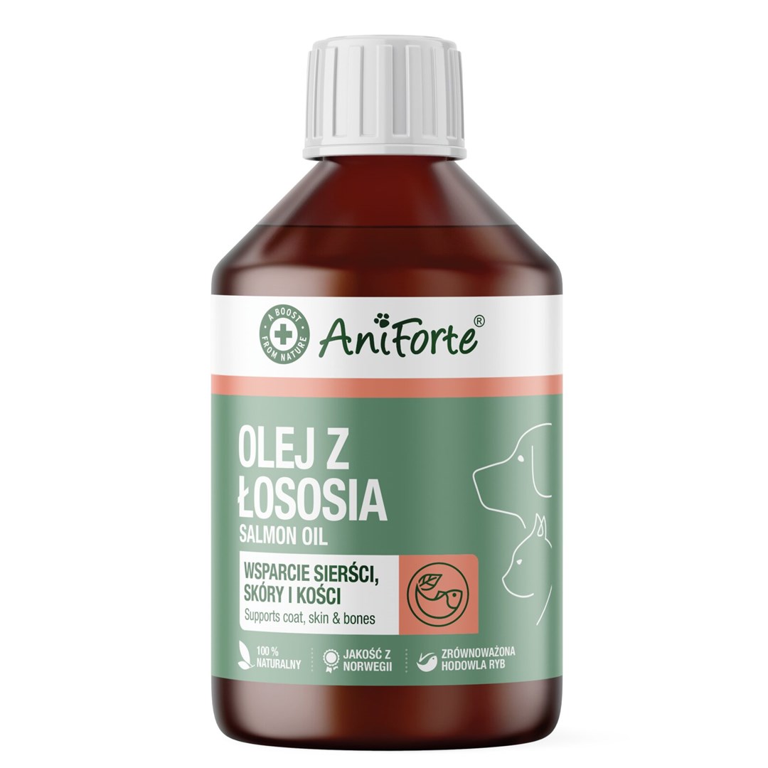 ANIFORTE Lososovo olje za pse in mačke, 250ml