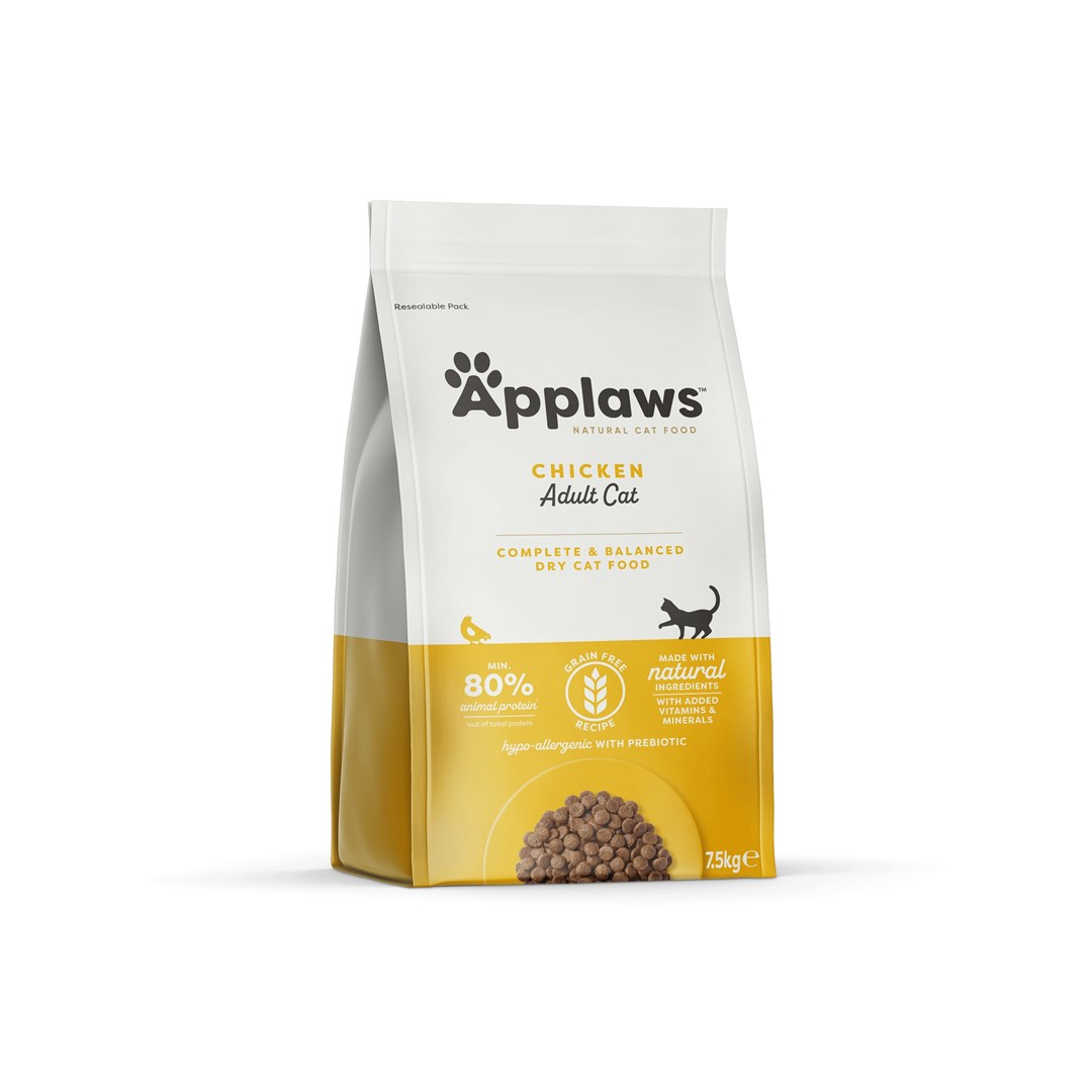 APPLAWS Chicken - Suha hrana za mačke - 7,5kg