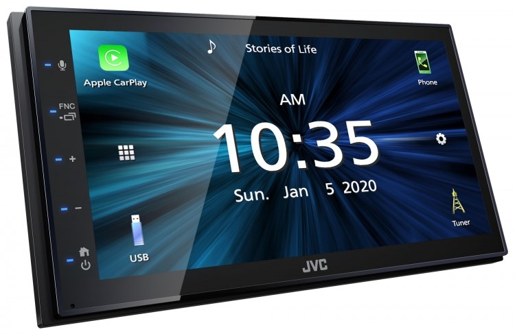 JVC KW-M560BT avtoradio črn, 200 W, Bluetooth