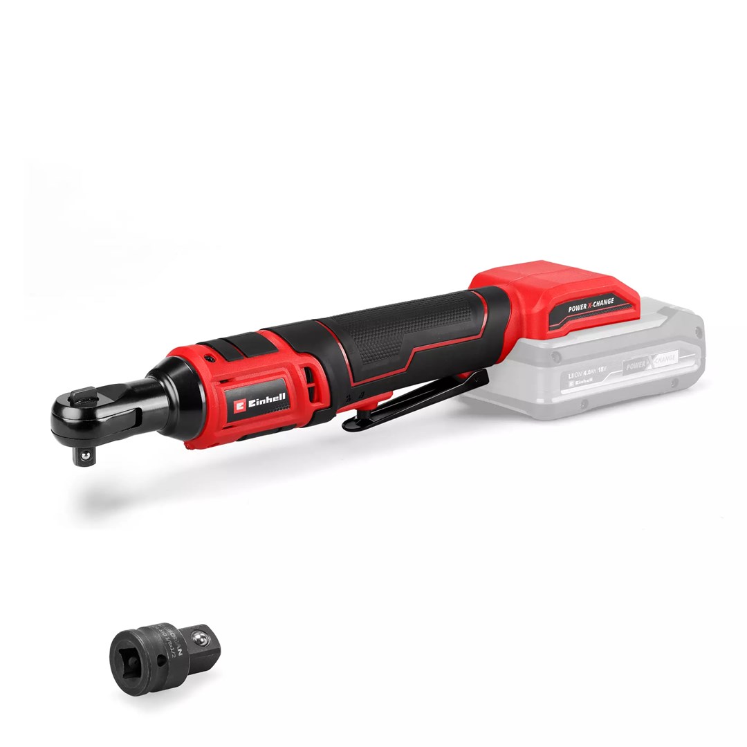 Einhell TE-RW 18/60 Li-Solo udarni vijačnik 18V 60 Nm, rdeč/črn