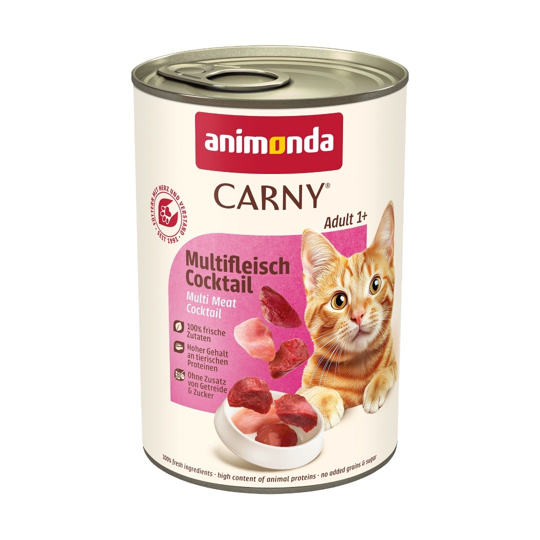 ANIMONDA Carny Adult Multi-mesni koktejl - mokra hrana za mačke - 400g