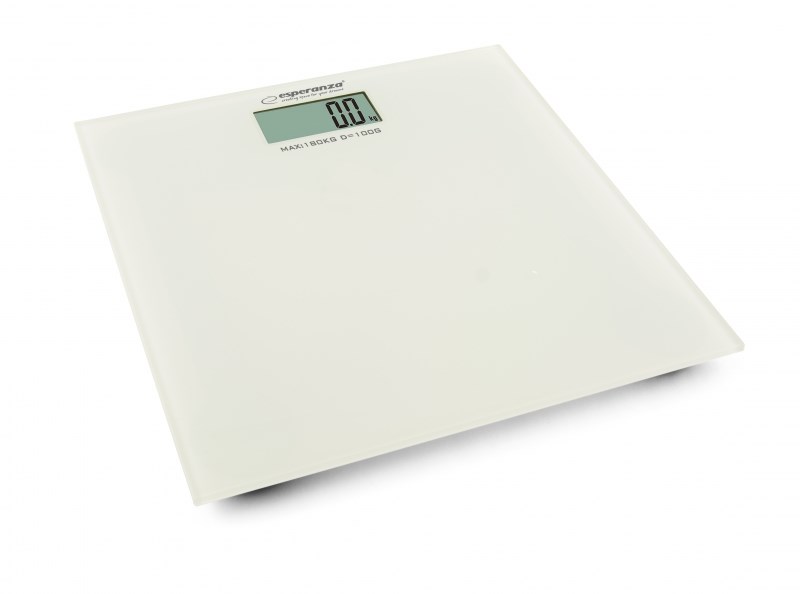 Osebna tehtnica Esperanza EBS002W, pravokotna, bela, 180 kg