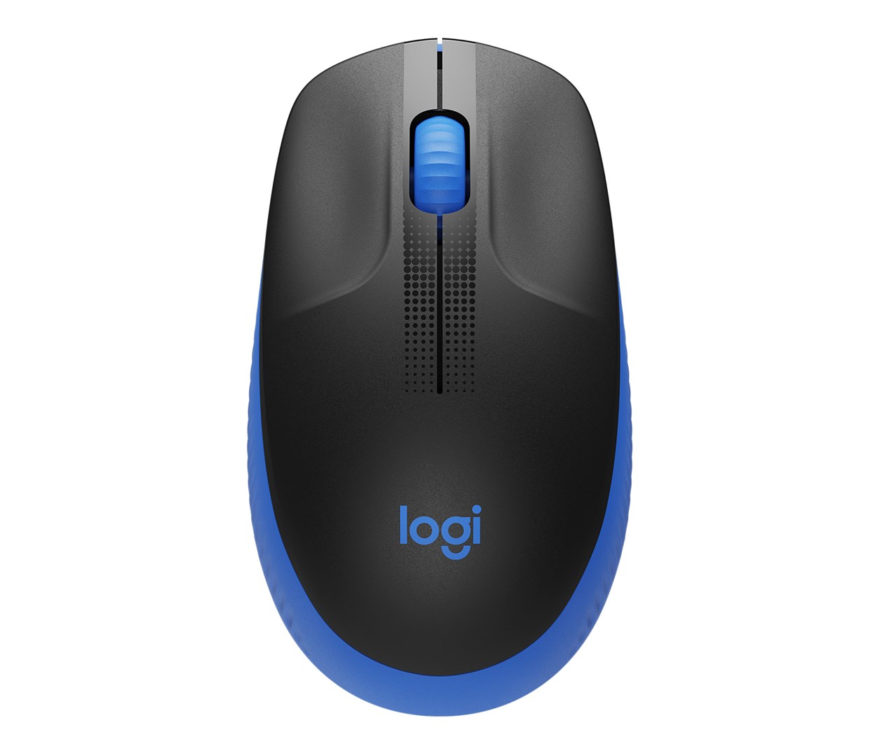 Logitech M190 miška, RF brezžična, optična, 1000 DPI, ambidekstronska, črna