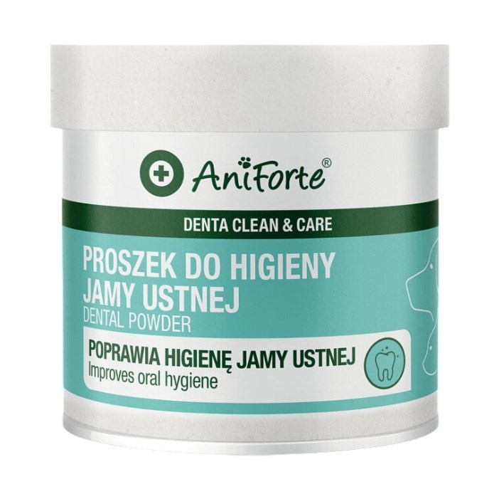 ANIFORTE prašek za pasjo in mačjo ustno higieno – 80 g