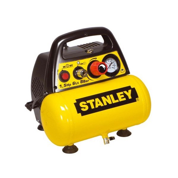 Stanley C6BB304STN039 oljni kompresor 6 L, rumena/črna