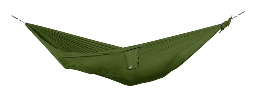 Ticket To The Moon TRAVEL HAMMOCK - viseča mreža za 2 osebi, najlon, zelena