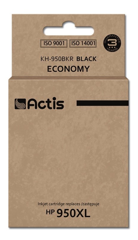 Actis KH-950BKR nadomestna kartuša za HP, črna, 80 ml