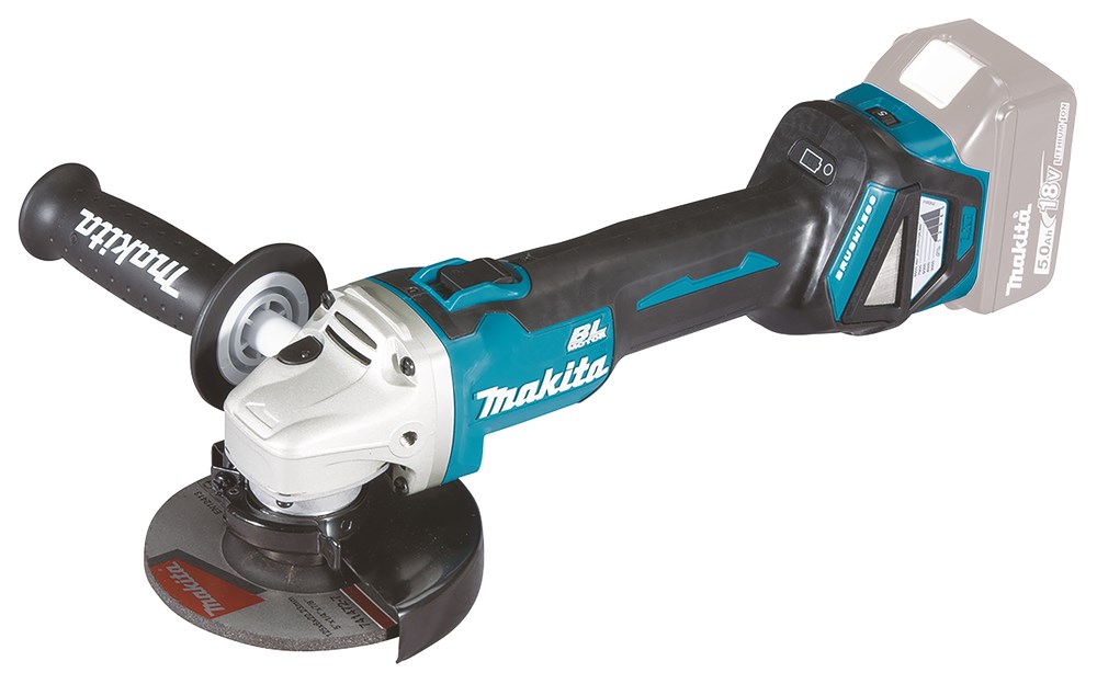 Makita DGA511Z kotni brusilnik 12.5 cm, 8500 RPM, modra/črna