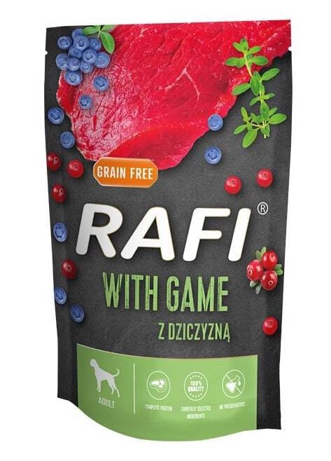DOLINA NOTECI Rafi Game mokra pasja hrana - 500g