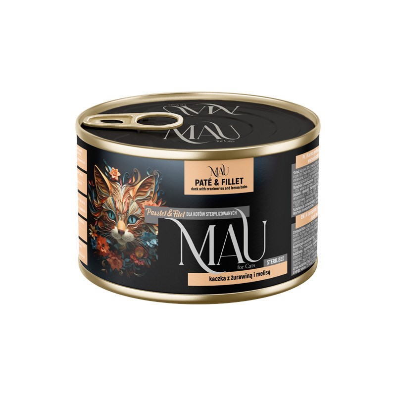 MOKRA HRANA ZA MAČKE DNT PURE DUCK 185g