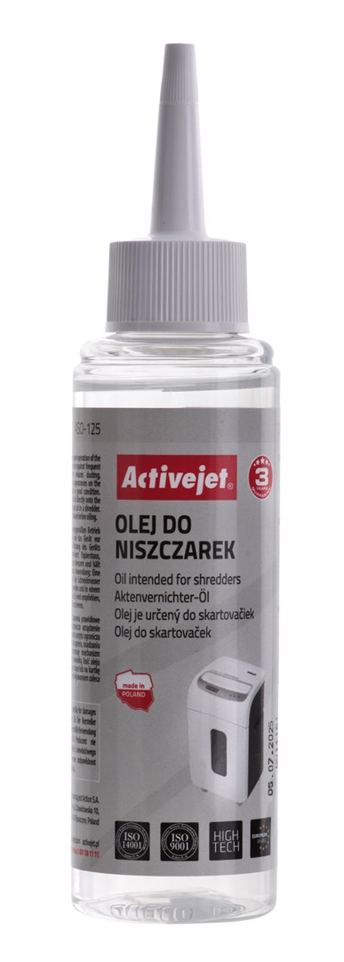 Activejet ASO-125 olje za rezalnike papirja, 125 ml