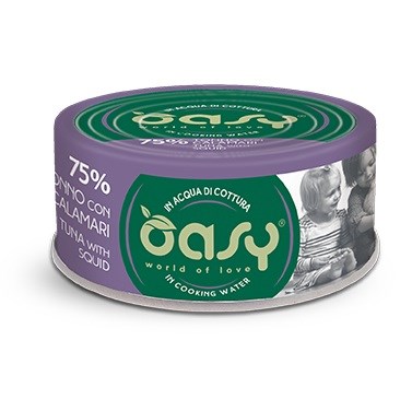 OASY More Love Tuna z lignji - mokra hrana za mačke - 70 g