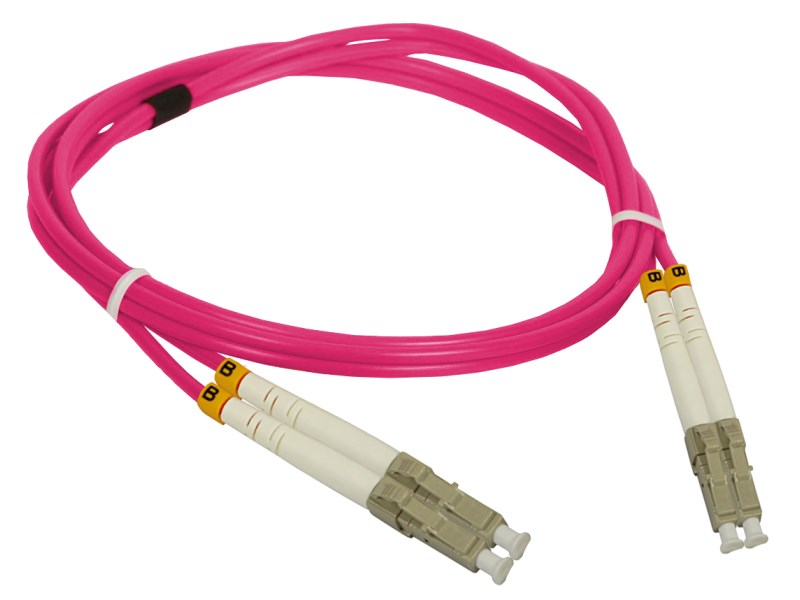Alantec FOC-LCLC-5MMD-1-4 optični kabel 1 m vijoličen