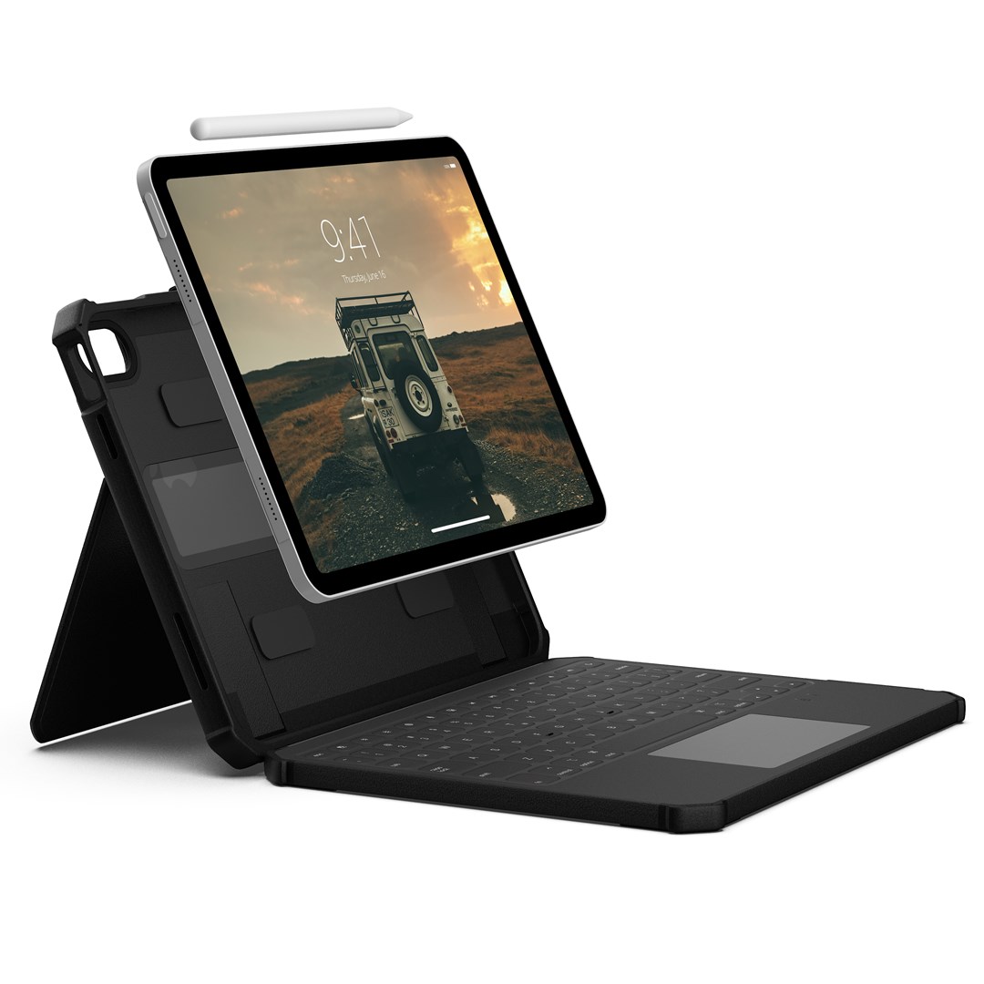 Urban Armor Gear Rugged etui z USB-C tipkovnico za iPad 11" (11. Gen)