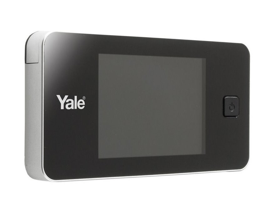Yale DDV 500 elektronska kukica za vrata, črna
