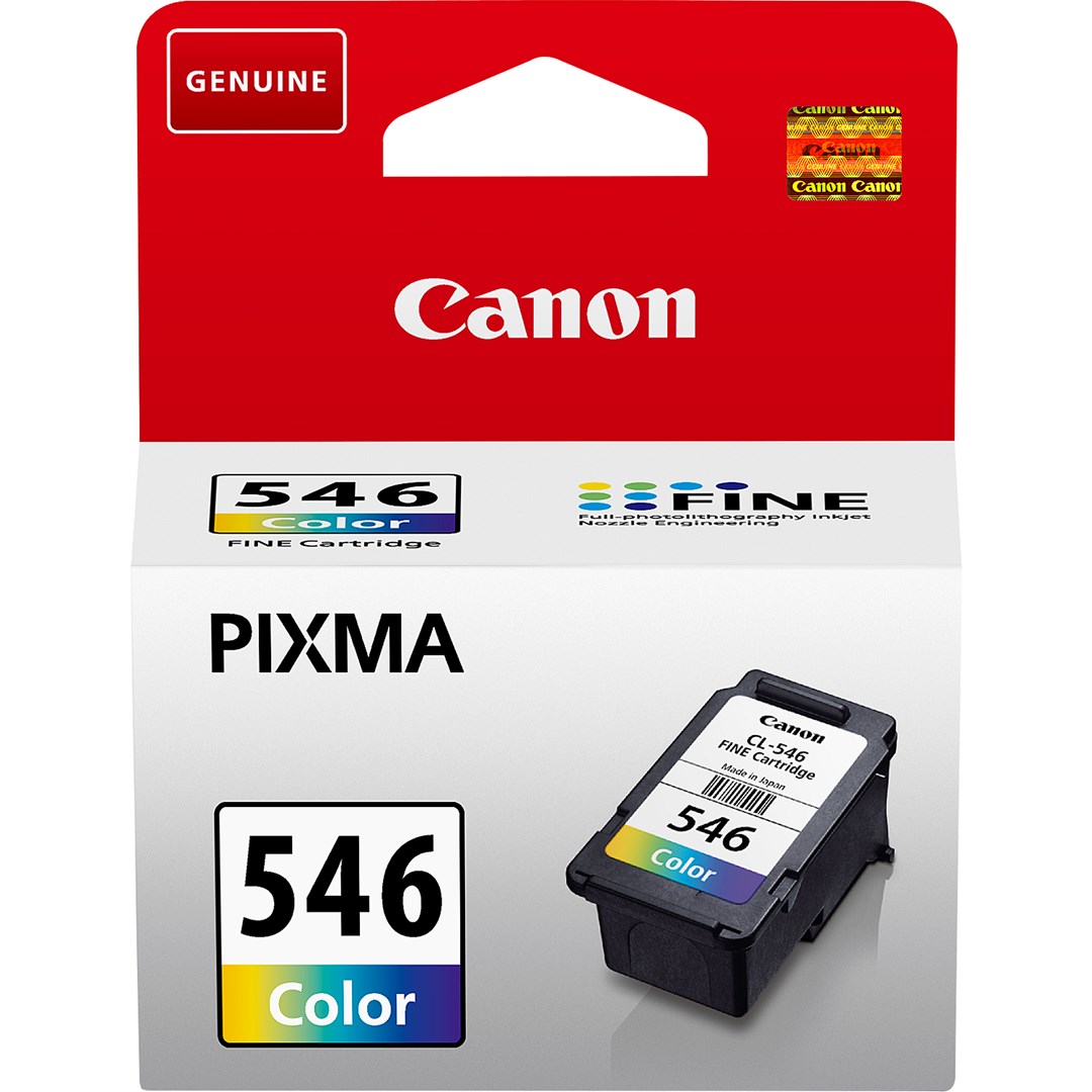 Canon CL-546 original barvna (cian, magenta, rumena) kartuša, standardna, 180 strani