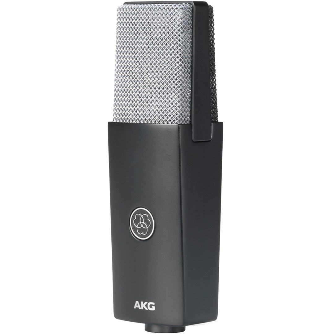 AKG C104 kardioidni kondenzatorski mikrofon, srebrna/črna