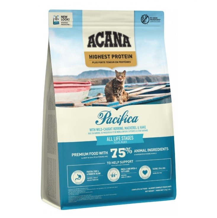 Acana Pacifica Cat suha hrana za mačke, 1,8 kg