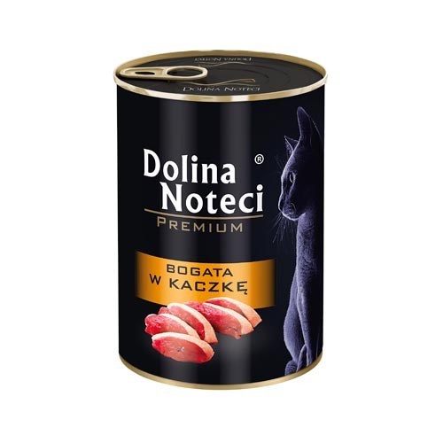 Dolina Noteci Premium z račjim mesom - mokra hrana za mačke - 400g