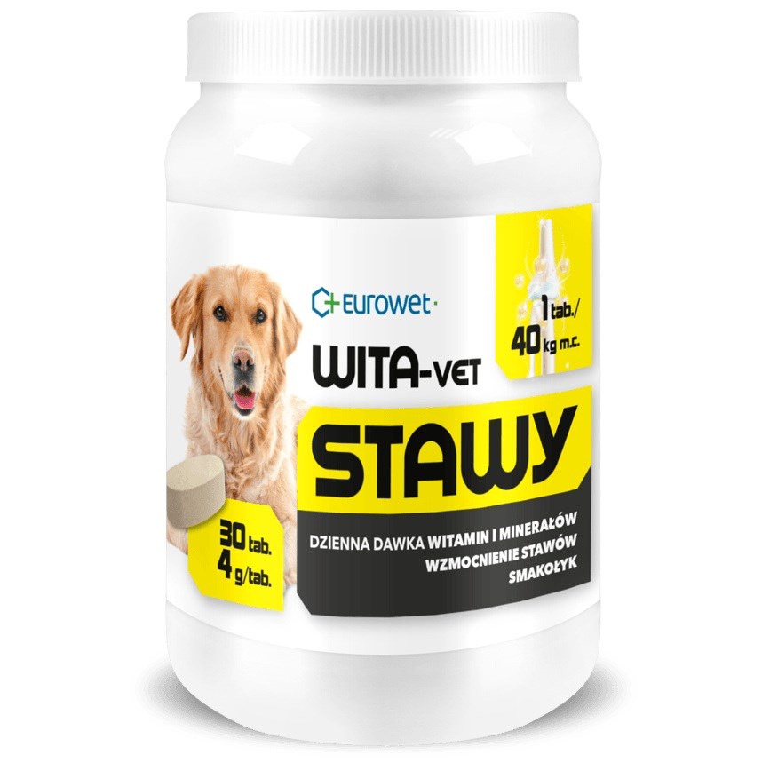 EUROWET Wita-Vet Joints - prehransko dopolnilo za pse - 30 tablet