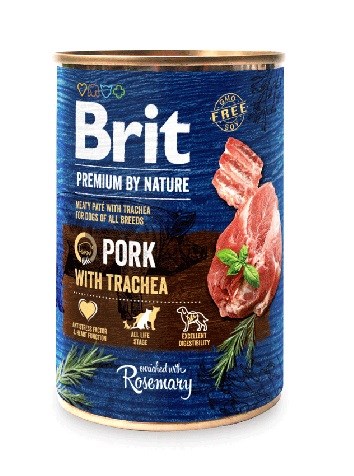 BRIT Premium by Nature mokra pasja hrana - svinina s sapnikom, 400 g