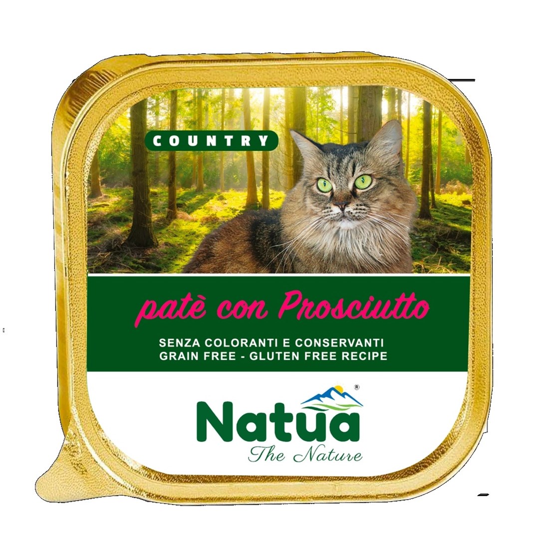 NATUA Country Ham mokra hrana za mačke, 100 g