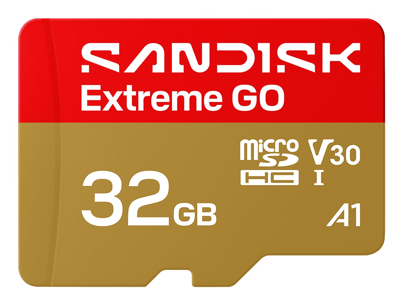 SanDisk Extreme GO 32 GB microSDHC UHS-I (U3, V30, A1) z adapterjem