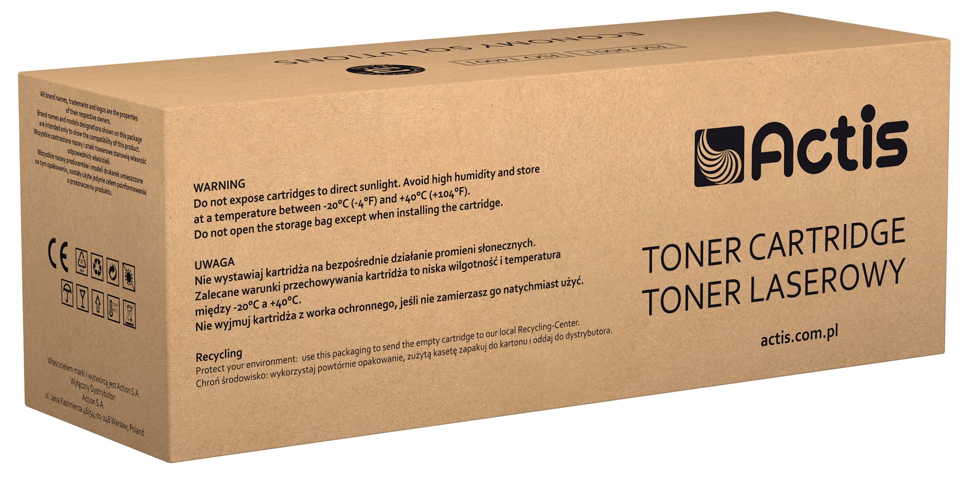 Actis TH-412A Toner (nadomestni za HP 305A CE412A), rumena, 2600 strani