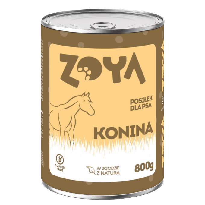 ZOYA Horse - mokra pasja hrana, 800g