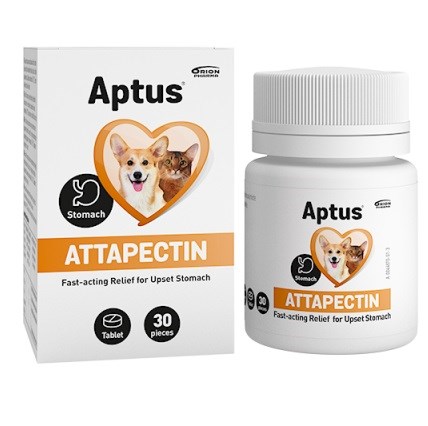 APTUS Attapectin Acute diarrhea - prehransko dopolnilo za pse in mačke, 30 tablet