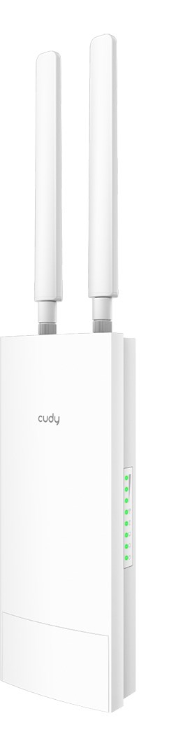 Cudy LT700 4G Cat 6 AC1200 WiFi usmerjevalnik, zunanji, bel