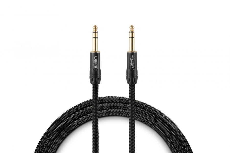 Warm Audio PREM-TRS-3 avdio kabel 0.9 m 6.35mm TRS črn