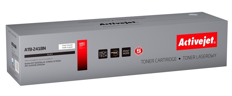 Nadomestni toner Activejet ATB-241BN za Brother TN-241BK, 2500 strani, črn