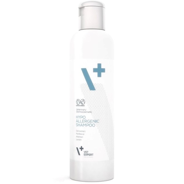 VETEXPERT Hipoalergen šampon za pse in mačke, 250 ml