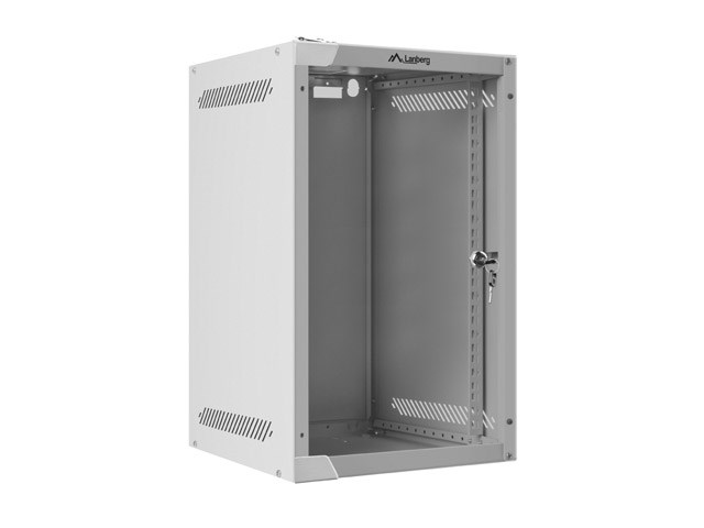Lanberg stenska omarica 10" 9U (280x310, siva)