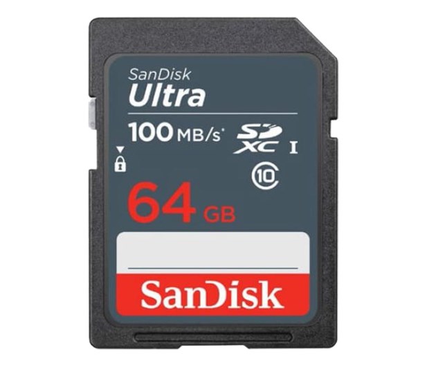 SanDisk Ultra 64 GB SDXC UHS-I Class 10 pomnilniška kartica
