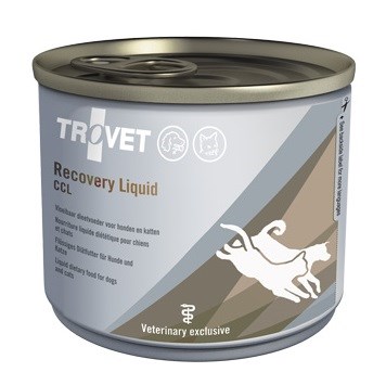 TROVET Recovery Liquid CCL - mokra hrana za pse in mačke - 190g